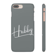 Load image into Gallery viewer, &quot;Hubby&quot; Snap Case- Gray
