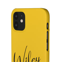 Load image into Gallery viewer, &quot;Wifey&quot; Snap Case Yellow
