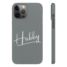 Load image into Gallery viewer, &quot;Hubby&quot; Snap Case- Gray
