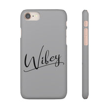 Load image into Gallery viewer, &quot;Wifey&quot; Snap Case Gray
