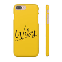 Load image into Gallery viewer, &quot;Wifey&quot; Snap Case Yellow
