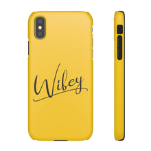 Load image into Gallery viewer, &quot;Wifey&quot; Snap Case Yellow
