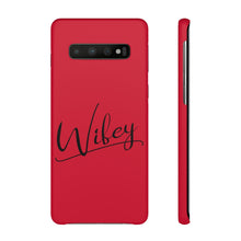 Load image into Gallery viewer, &quot;Wifey&quot; Snap Case Red
