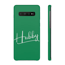 Load image into Gallery viewer, &quot;Hubby&quot; Snap Case Green
