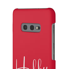 Load image into Gallery viewer, &quot;Hubby&quot; Snap Case Red
