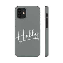 Load image into Gallery viewer, &quot;Hubby&quot; Snap Case- Gray
