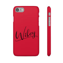 Load image into Gallery viewer, &quot;Wifey&quot; Snap Case Red
