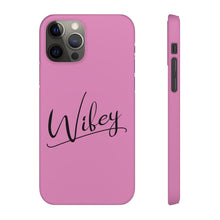 Load image into Gallery viewer, &quot;Wifey&quot; Snap Case Pink
