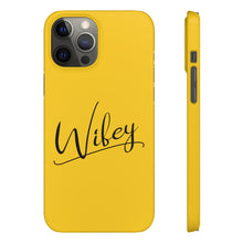 Load image into Gallery viewer, &quot;Wifey&quot; Snap Case Yellow
