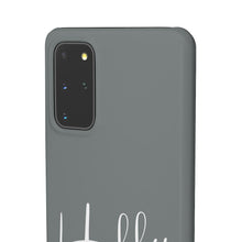 Load image into Gallery viewer, &quot;Hubby&quot; Snap Case- Gray
