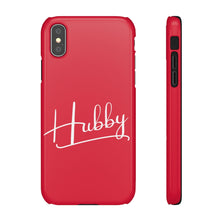 Load image into Gallery viewer, &quot;Hubby&quot; Snap Case Red
