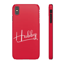 Load image into Gallery viewer, &quot;Hubby&quot; Snap Case Red
