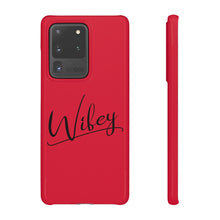 Load image into Gallery viewer, &quot;Wifey&quot; Snap Case Red
