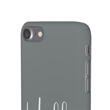 Load image into Gallery viewer, &quot;Hubby&quot; Snap Case- Gray
