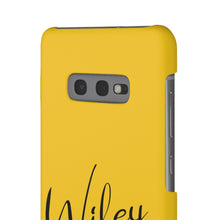 Load image into Gallery viewer, &quot;Wifey&quot; Snap Case Yellow
