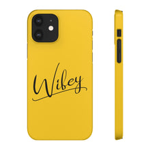 Load image into Gallery viewer, &quot;Wifey&quot; Snap Case Yellow
