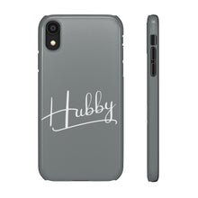 Load image into Gallery viewer, &quot;Hubby&quot; Snap Case- Gray
