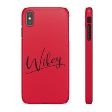 Load image into Gallery viewer, &quot;Wifey&quot; Snap Case Red
