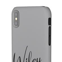 Load image into Gallery viewer, &quot;Wifey&quot; Snap Case Gray
