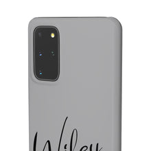 Load image into Gallery viewer, &quot;Wifey&quot; Snap Case Gray
