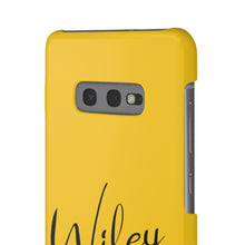 Load image into Gallery viewer, &quot;Wifey&quot; Snap Case Yellow
