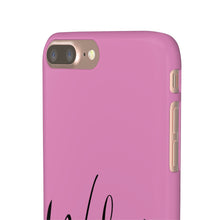 Load image into Gallery viewer, &quot;Wifey&quot; Snap Case Pink
