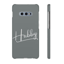 Load image into Gallery viewer, &quot;Hubby&quot; Snap Case- Gray
