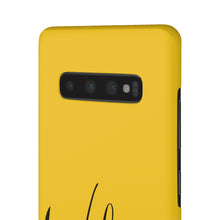 Load image into Gallery viewer, &quot;Wifey&quot; Snap Case Yellow
