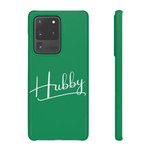 Load image into Gallery viewer, &quot;Hubby&quot; Snap Case Green
