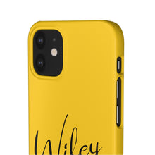 Load image into Gallery viewer, &quot;Wifey&quot; Snap Case Yellow
