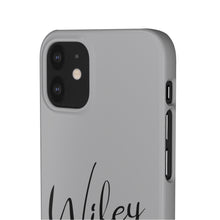 Load image into Gallery viewer, &quot;Wifey&quot; Snap Case Gray
