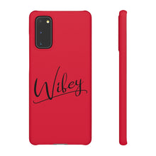 Load image into Gallery viewer, &quot;Wifey&quot; Snap Case Red
