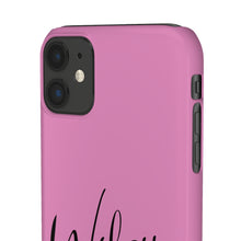 Load image into Gallery viewer, &quot;Wifey&quot; Snap Case Pink
