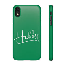 Load image into Gallery viewer, &quot;Hubby&quot; Snap Case Green
