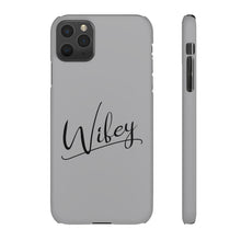 Load image into Gallery viewer, &quot;Wifey&quot; Snap Case Gray
