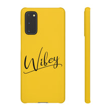 Load image into Gallery viewer, &quot;Wifey&quot; Snap Case Yellow
