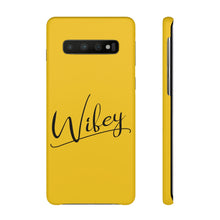 Load image into Gallery viewer, &quot;Wifey&quot; Snap Case Yellow
