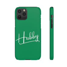 Load image into Gallery viewer, &quot;Hubby&quot; Snap Case Green
