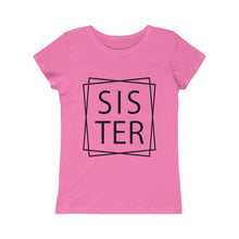 Load image into Gallery viewer, &quot;Sister&quot; Girls Princess Tee
