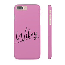 Load image into Gallery viewer, &quot;Wifey&quot; Snap Case Pink
