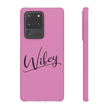 Load image into Gallery viewer, &quot;Wifey&quot; Snap Case Pink
