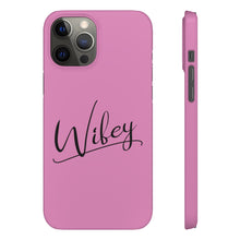 Load image into Gallery viewer, &quot;Wifey&quot; Snap Case Pink
