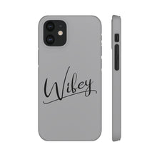 Load image into Gallery viewer, &quot;Wifey&quot; Snap Case Gray
