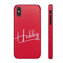 Load image into Gallery viewer, &quot;Hubby&quot; Snap Case Red
