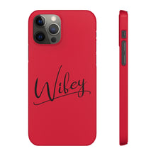 Load image into Gallery viewer, &quot;Wifey&quot; Snap Case Red
