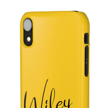 Load image into Gallery viewer, &quot;Wifey&quot; Snap Case Yellow
