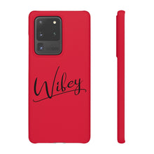 Load image into Gallery viewer, &quot;Wifey&quot; Snap Case Red
