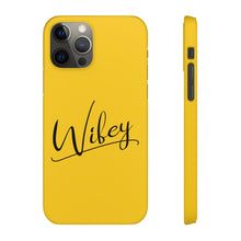 Load image into Gallery viewer, &quot;Wifey&quot; Snap Case Yellow
