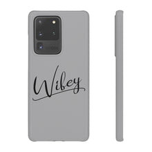 Load image into Gallery viewer, &quot;Wifey&quot; Snap Case Gray
