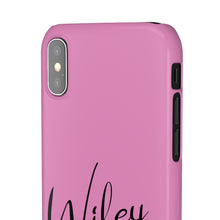 Load image into Gallery viewer, &quot;Wifey&quot; Snap Case Pink
